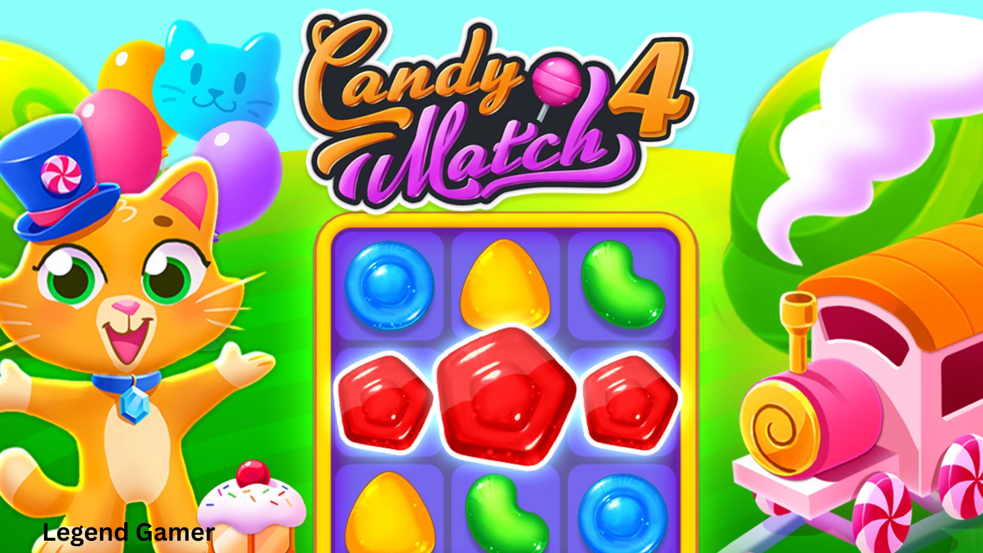 Candy Match 4 – The Sweetest Match 3 Adventure with 4,000+ Levels