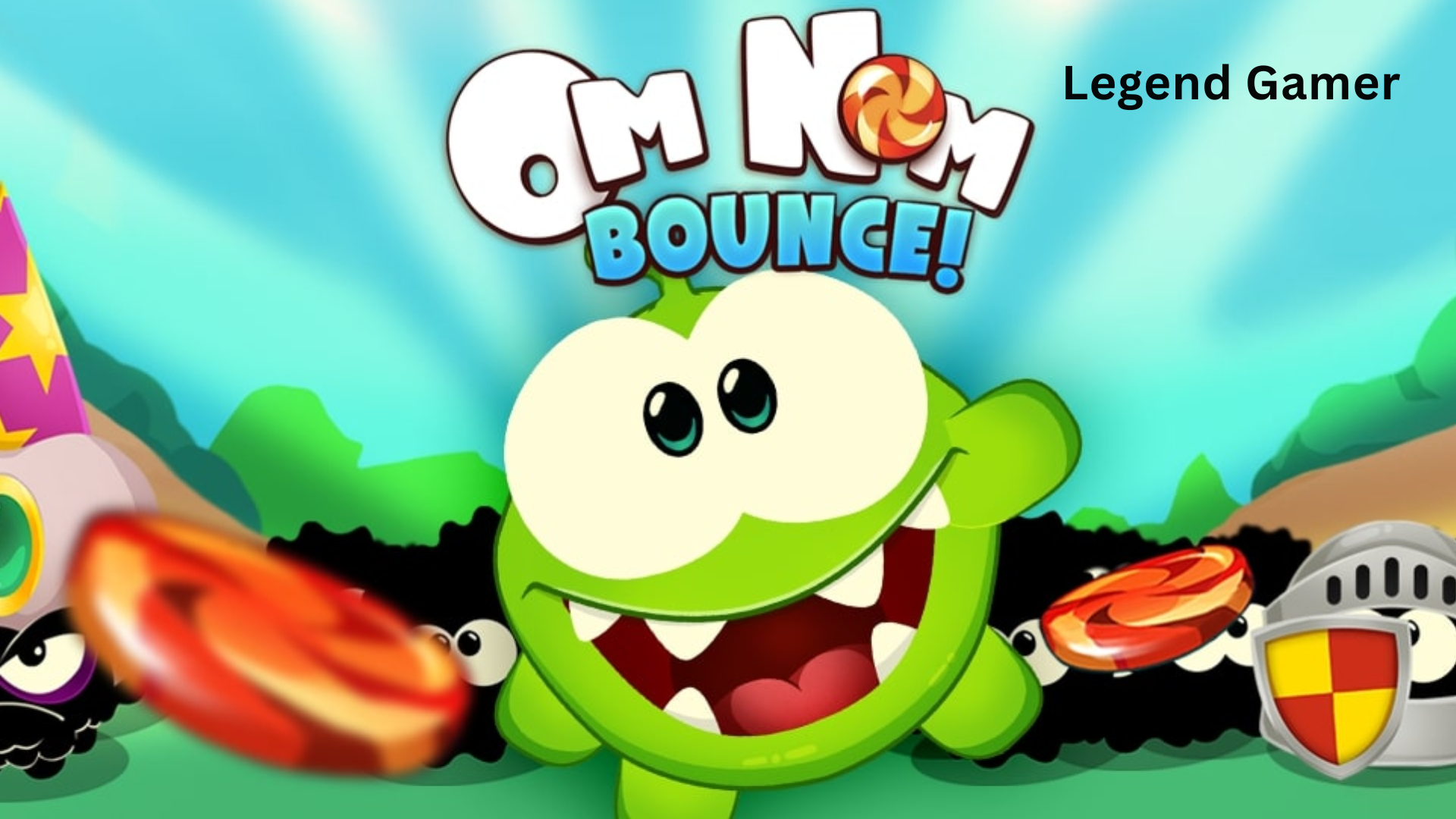 Om Nom Bounce – A Sweet, Strategic, and Bouncy Arcade Adventure