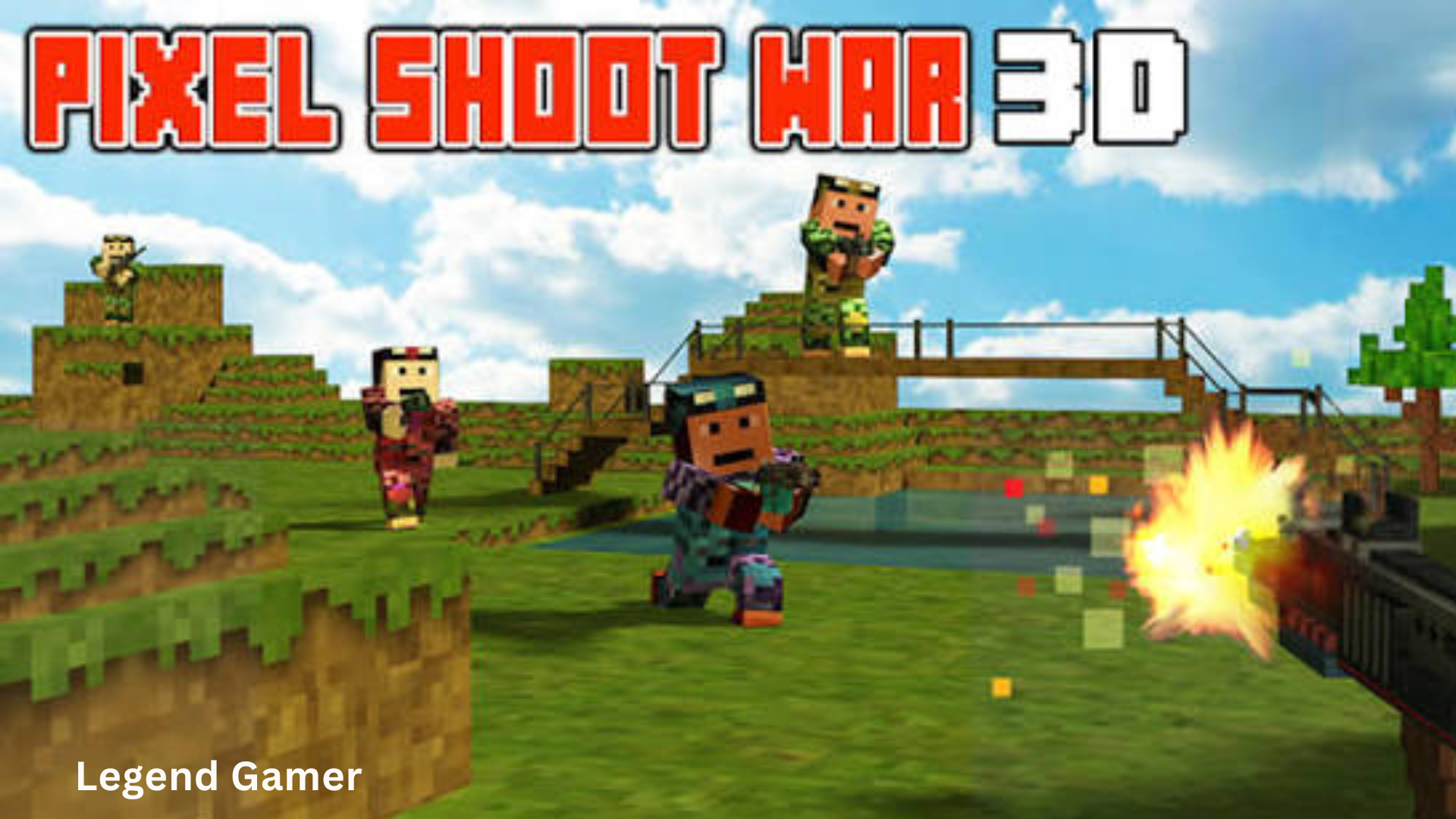 Pixel Shot – Blast Your Way Through a Blocky Battlefield